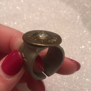 Lizzy Js shotgun shell ring